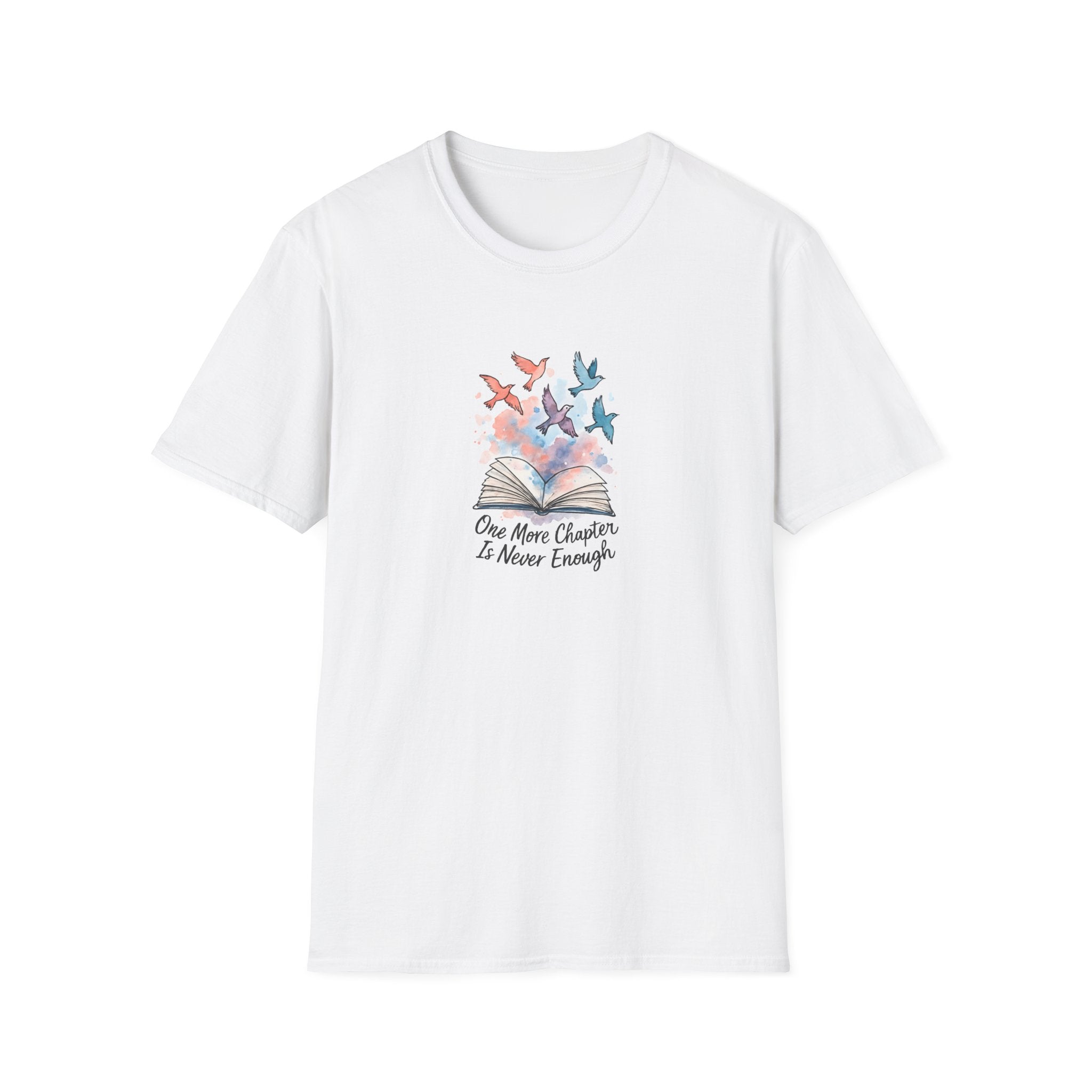 Open Book and Birds T-Shirt